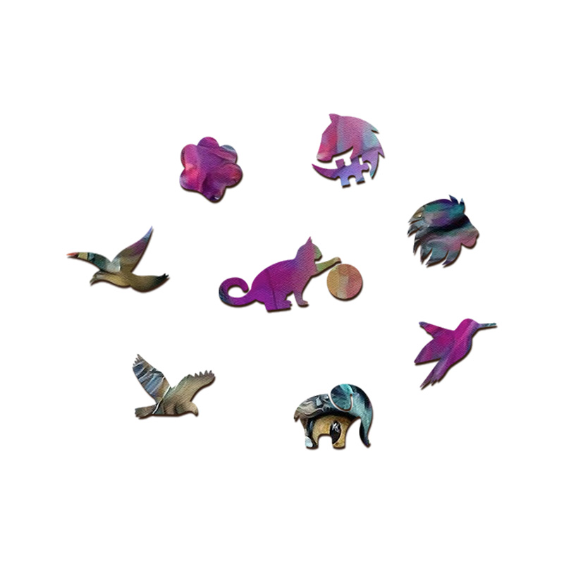 Dream Cat Wooden Jigsaw Puzzle - aimpuzzle