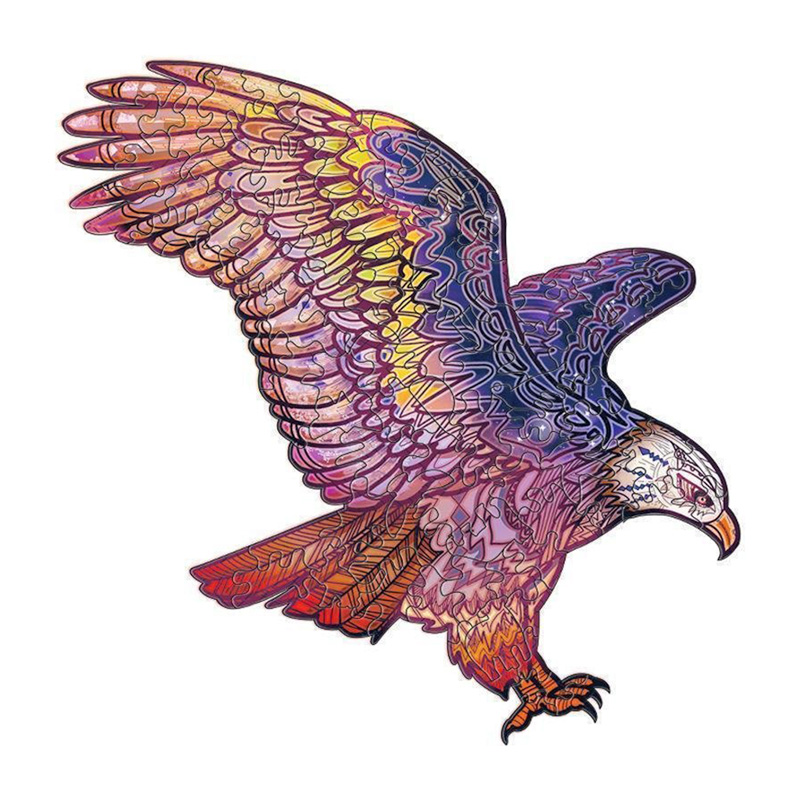 Eagle Wooden Jigsaw Puzzle - aimpuzzle