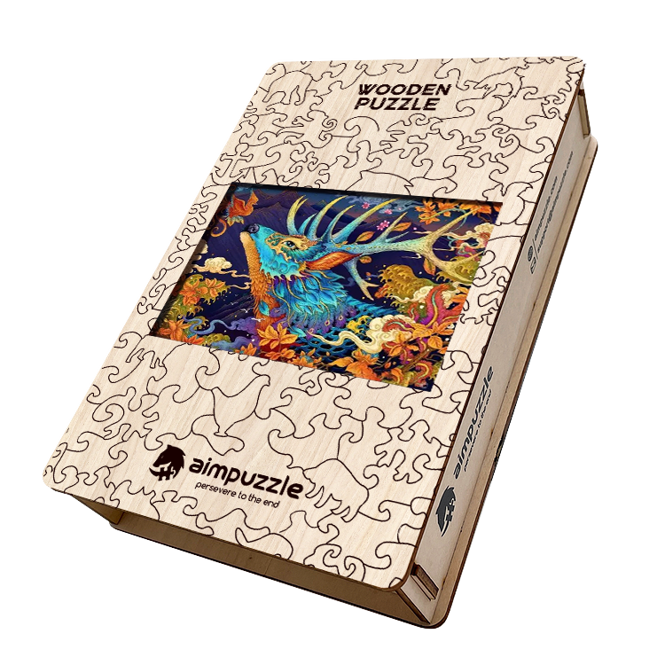 Deer Wooden Jigsaw Puzzle - aimpuzzle