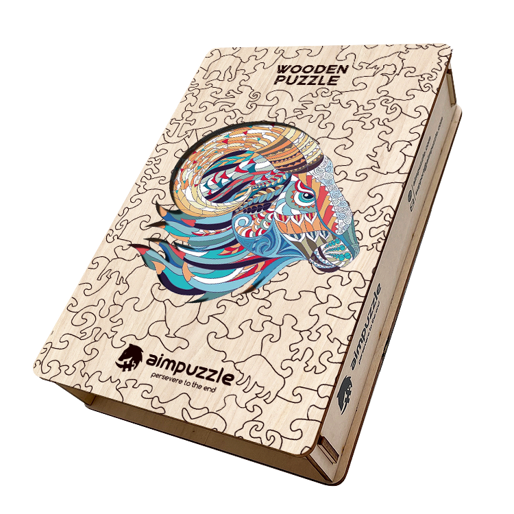 Antelope Wooden Jigsaw Puzzle - aimpuzzle