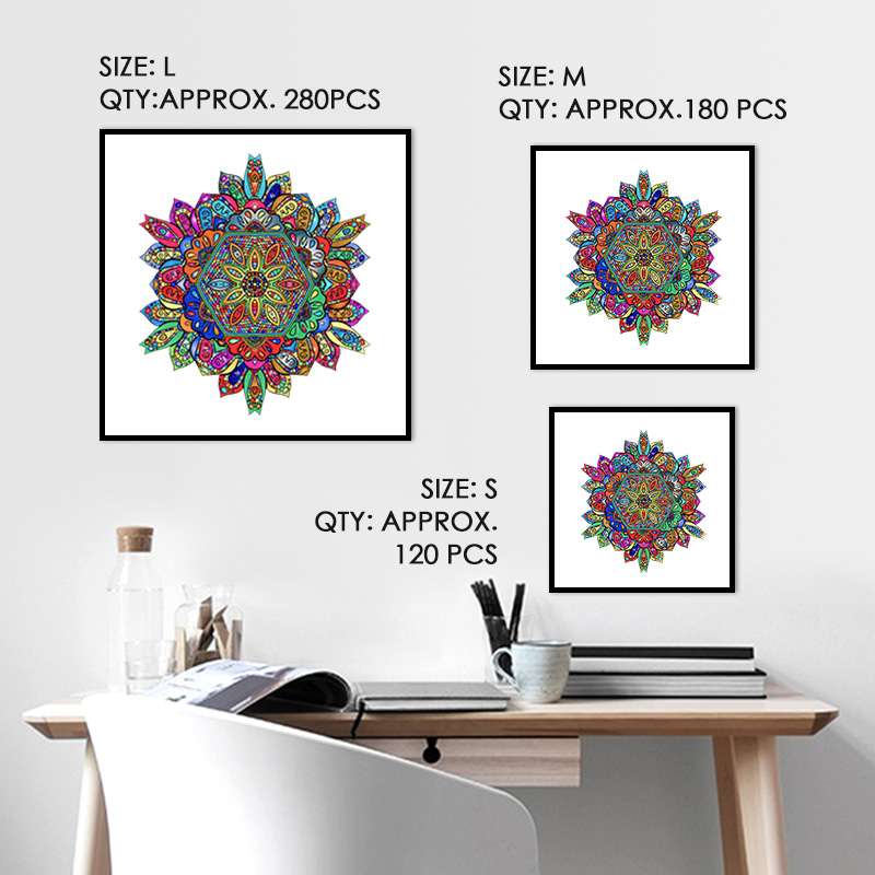 Medallion Wooden Jigsaw Puzzle - aimpuzzle