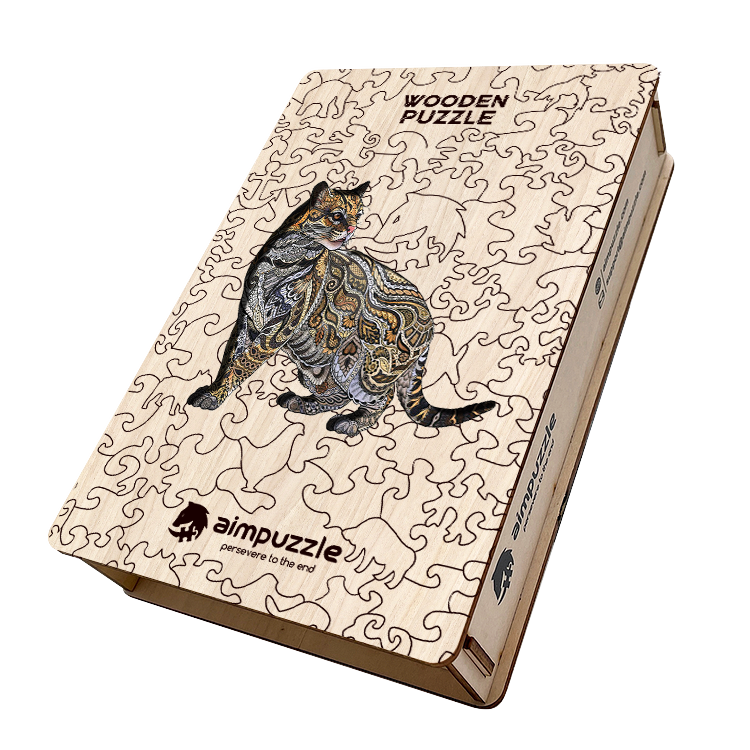Cheetah Wooden Jigsaw Puzzle - aimpuzzle