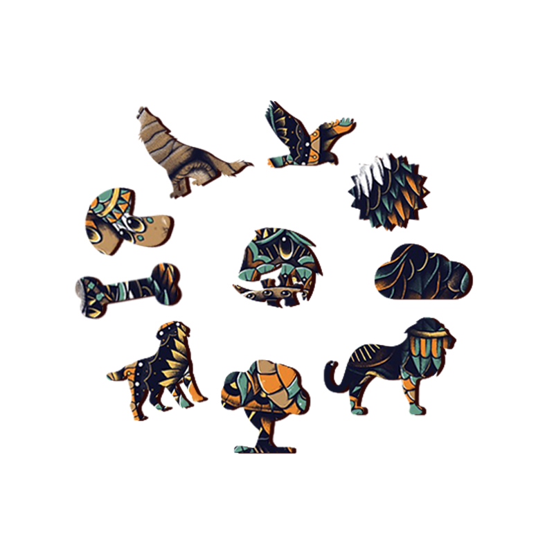 Frenchie Bulldog Wooden Jigsaw Puzzle - aimpuzzle