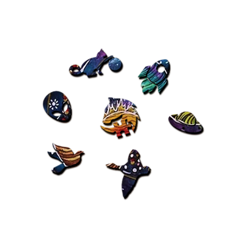 The Milky Way Galaxy Wooden Jigsaw Puzzle - aimpuzzle