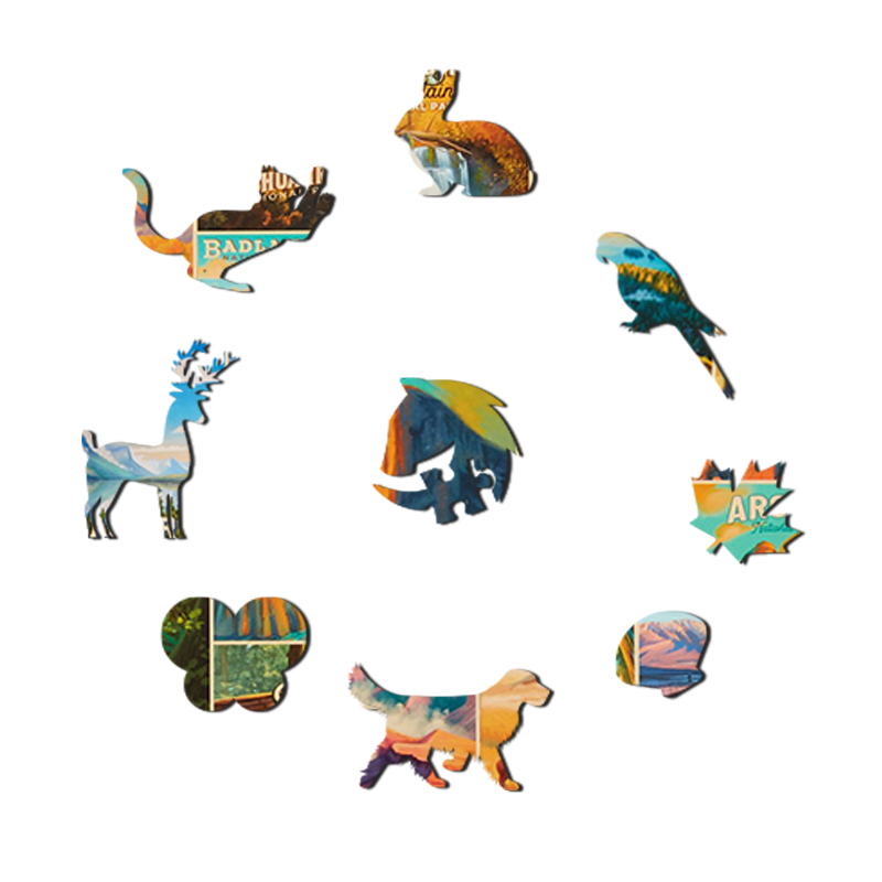 Canyon View Wooden Jigsaw Puzzle - aimpuzzle