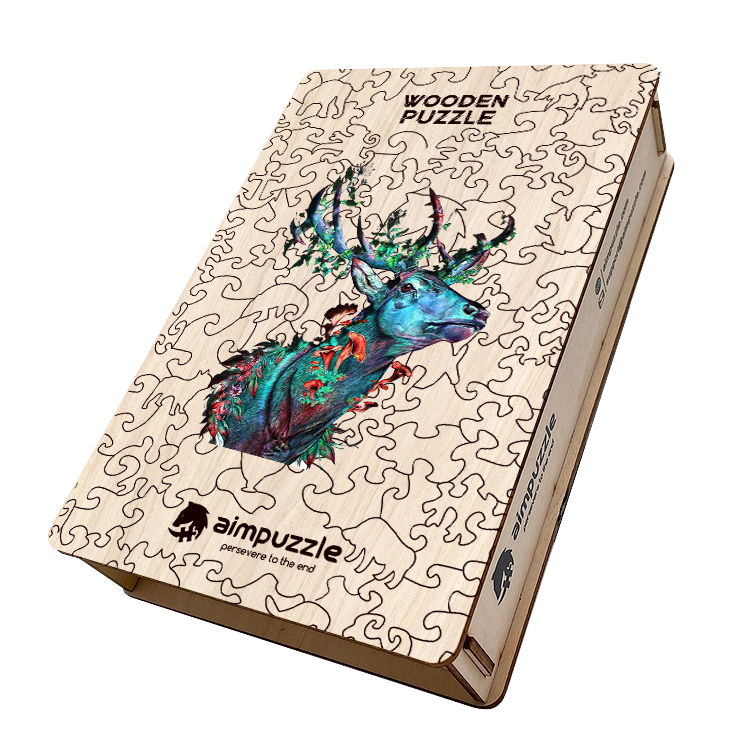 Elk Wooden Jigsaw Puzzle - aimpuzzle