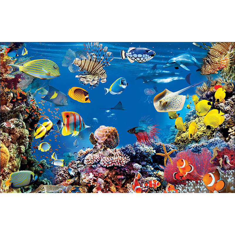 Oceanarium Wooden Jigsaw Puzzle - aimpuzzle