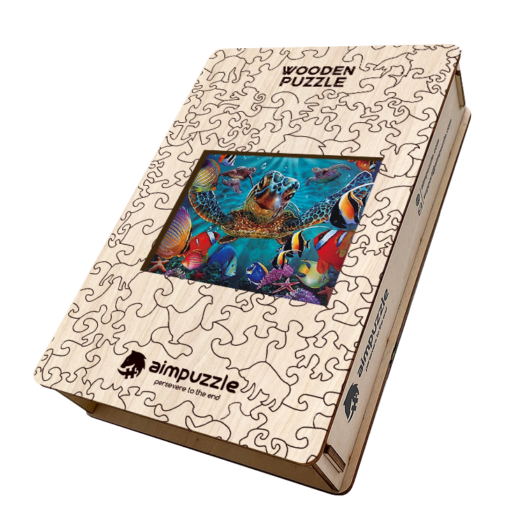 Sea Turtle Wooden Jigsaw Puzzle - aimpuzzle