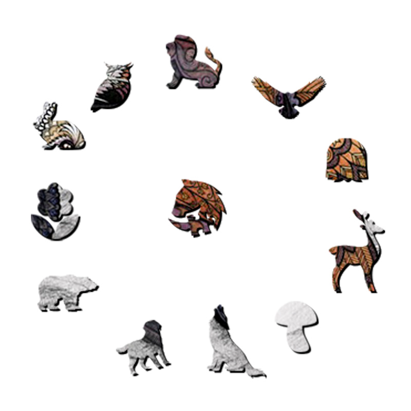 Red Panda Wooden Jigsaw Puzzle - aimpuzzle