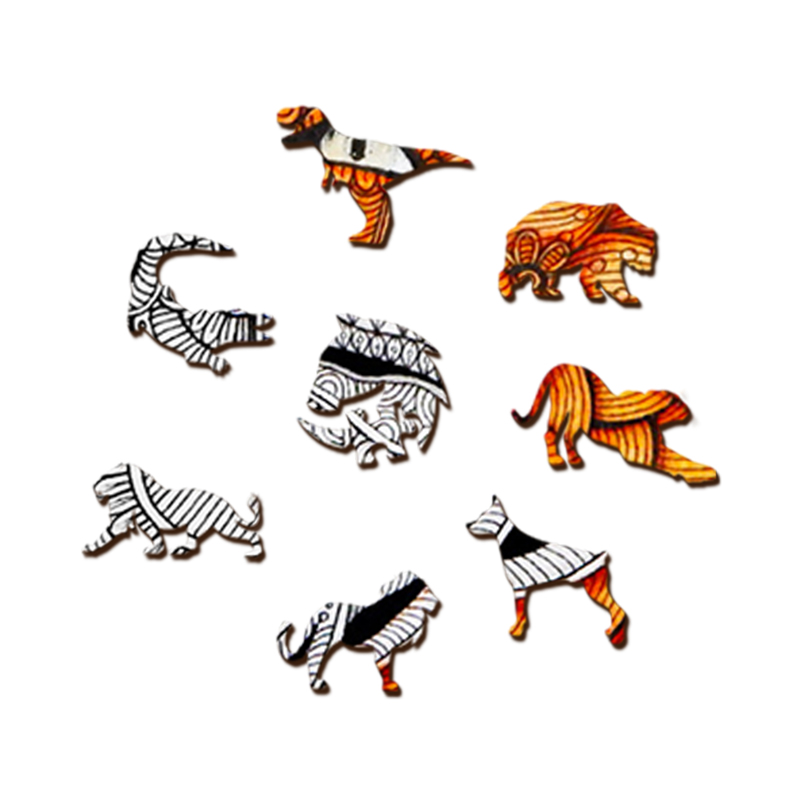 Fox Painting Wooden Jigsaw Puzzle - aimpuzzle