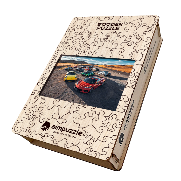 Famous Cars Wooden Jigsaw Puzzle - aimpuzzle