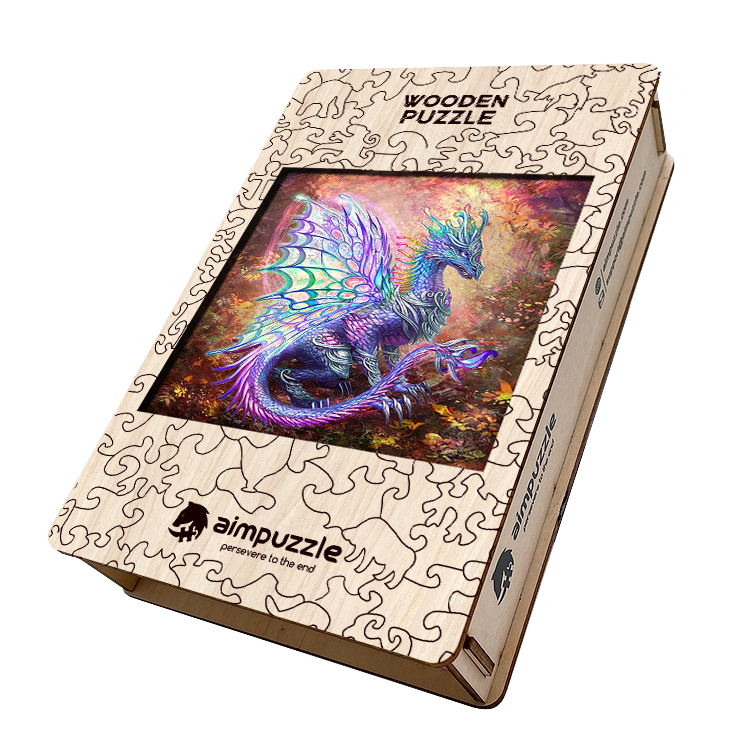 Flying Dragon Wooden Jigsaw Puzzle - aimpuzzle