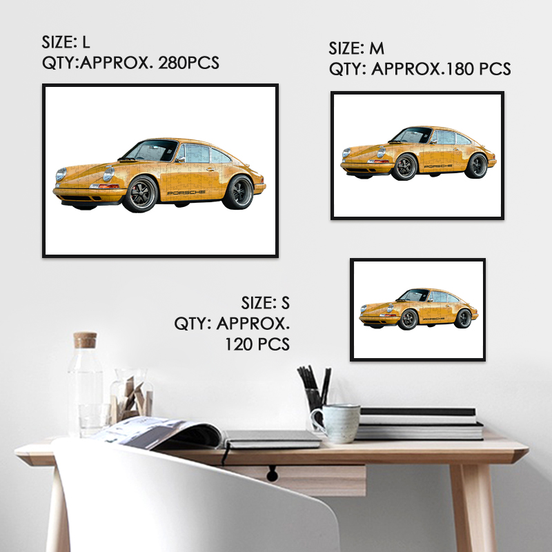 Porsche 911 Wooden Jigsaw Puzzle - aimpuzzle