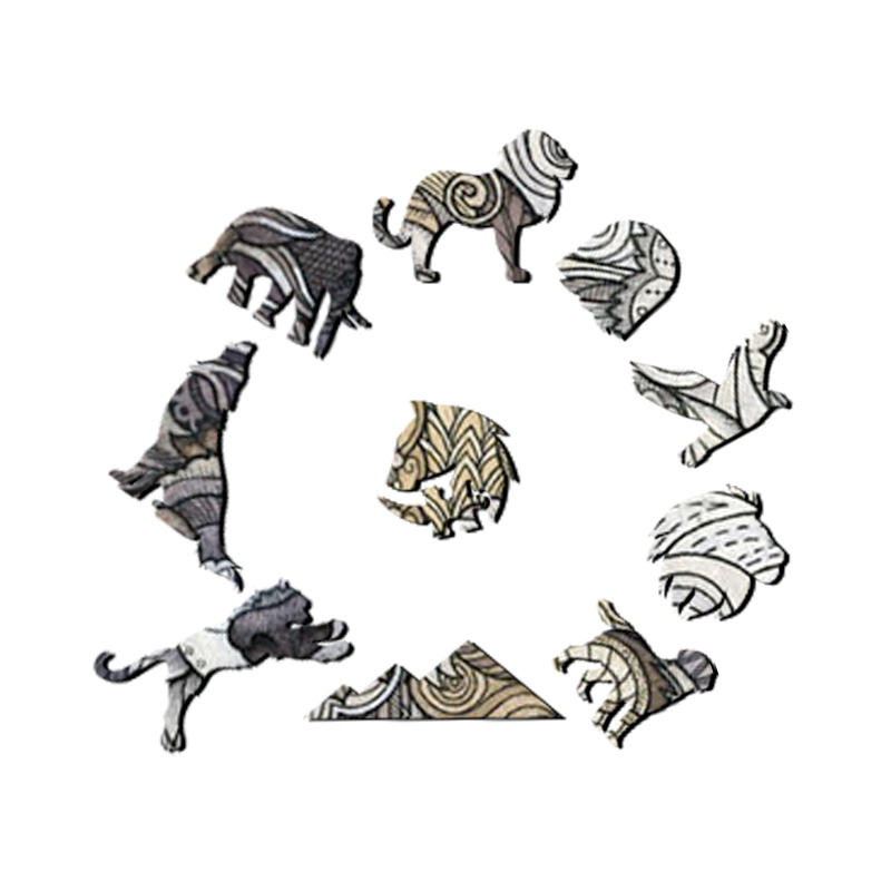 Tibetan Mastiff Wooden Jigsaw Puzzle - aimpuzzle