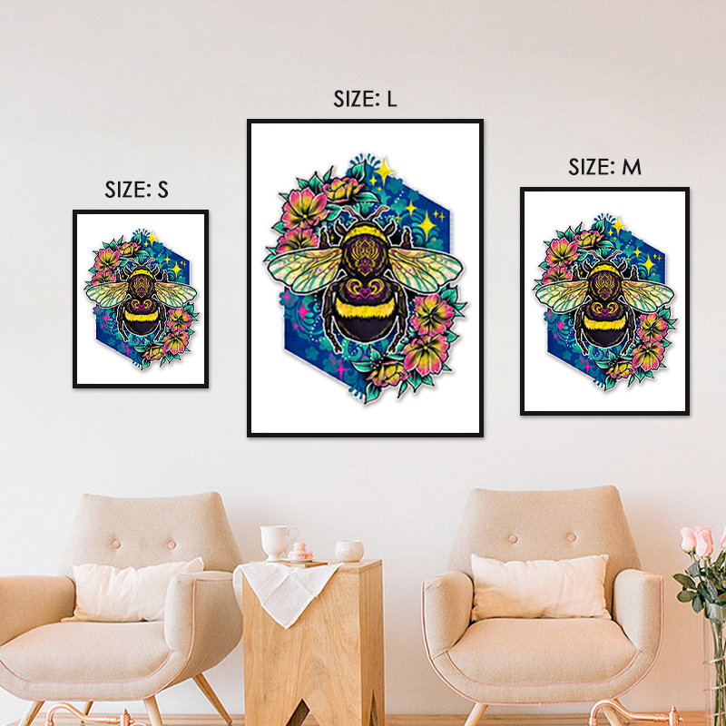 Flower Bee Wooden Jigsaw Puzzle - aimpuzzle