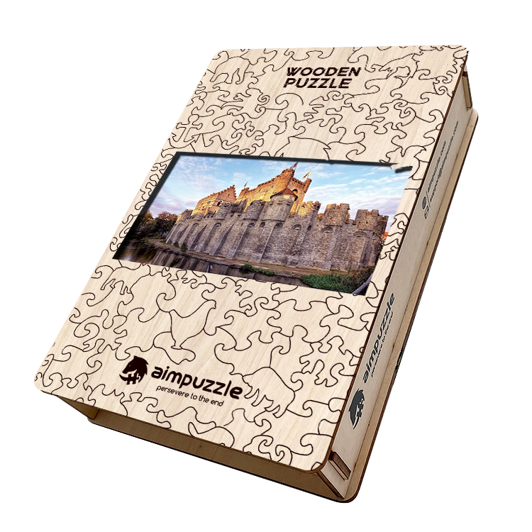 Gravensteen Castle Wooden Jigsaw Puzzle - aimpuzzle