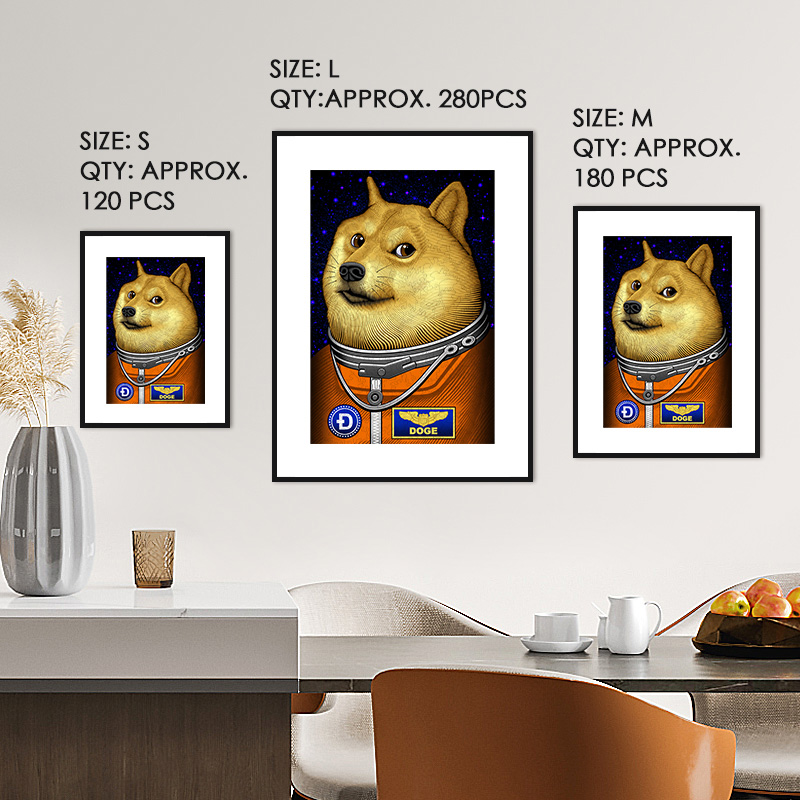 Shiba Inu Astronaut Dog Wooden Jigsaw Puzzle - aimpuzzle