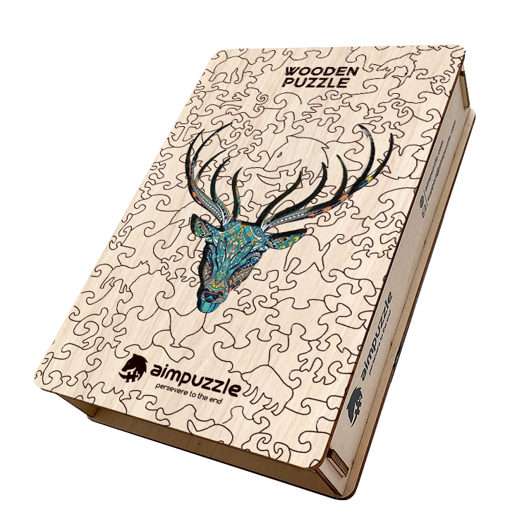 Elk Wooden Jigsaw Puzzle - aimpuzzle
