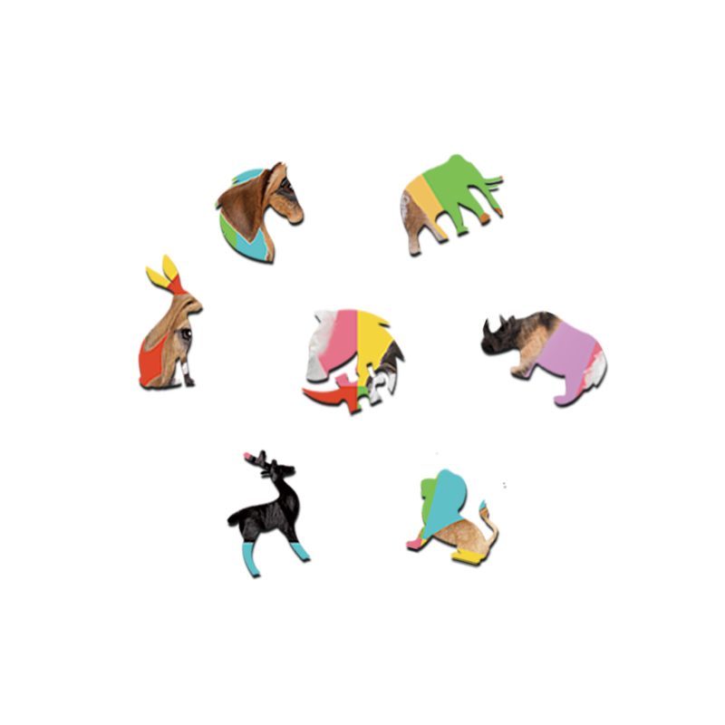 Dog Photos Album Wooden Jigsaw Puzzle - aimpuzzle