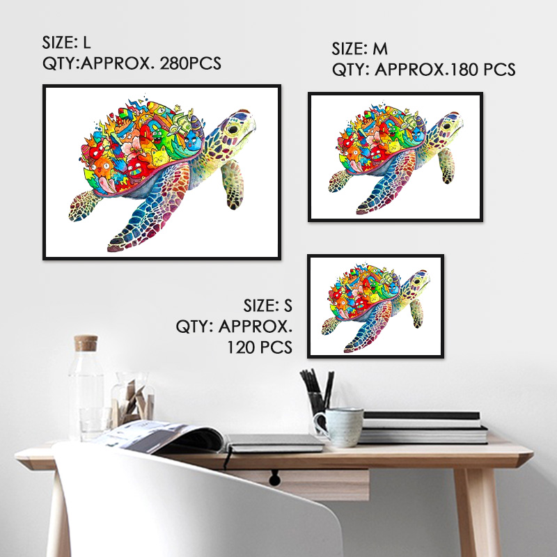 Sea Turtles Wooden Jigsaw Puzzle - aimpuzzle