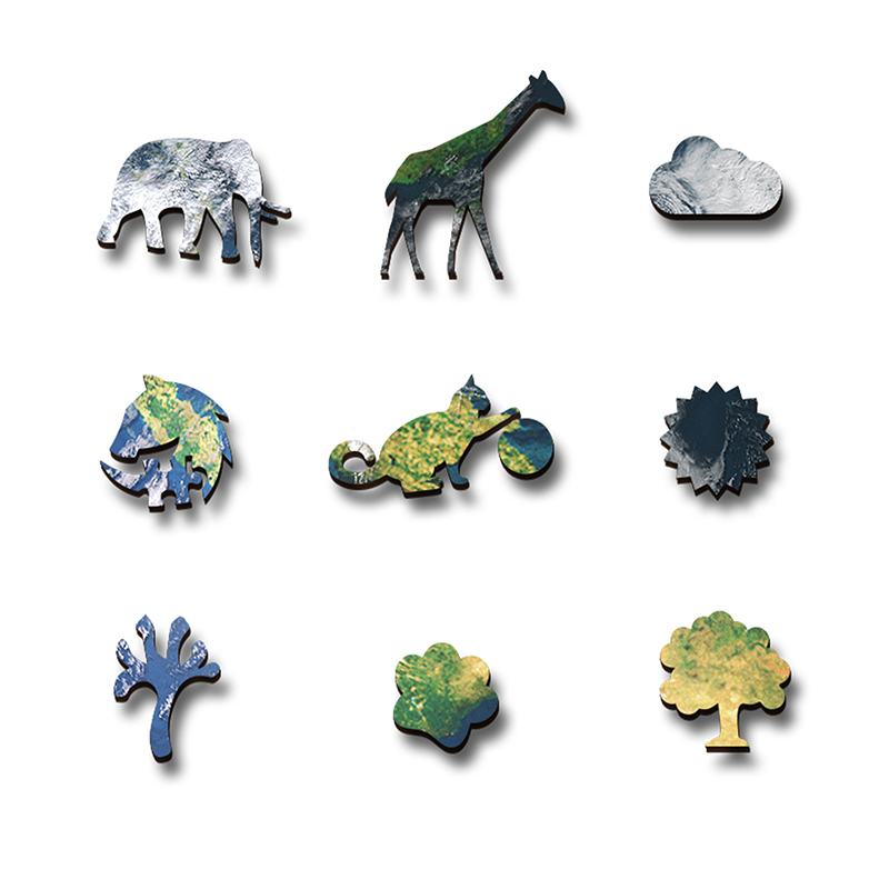 Earth Wooden Jigsaw Puzzle - aimpuzzle