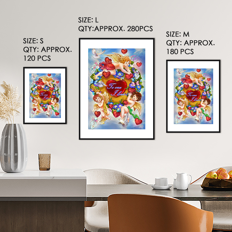 Lovely Cherubs Wooden Jigsaw Puzzle - aimpuzzle