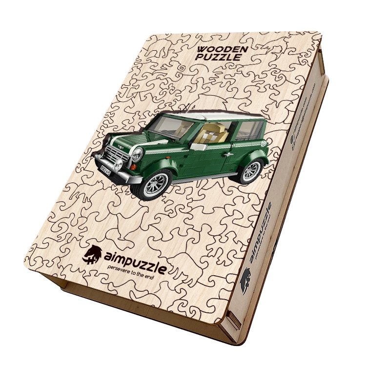 MINI Cooper Wooden Jigsaw Puzzle - aimpuzzle